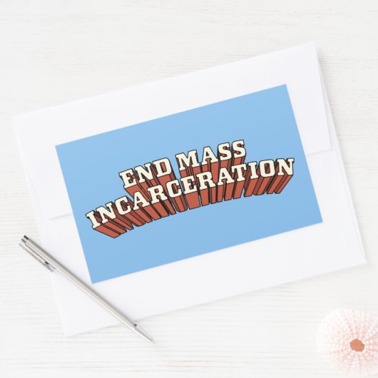 Eindmassaopname Rechthoekige Sticker (Envelop)