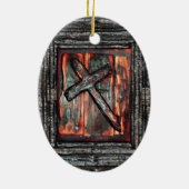 Eindoorlog Keramisch Ornament (Achterkant)