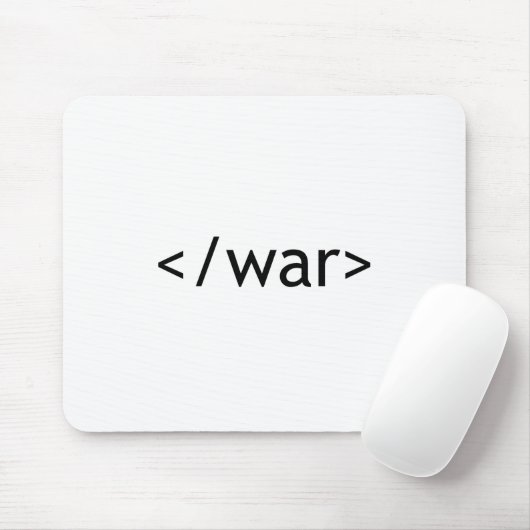 eindoorlog muismat (Met muis)