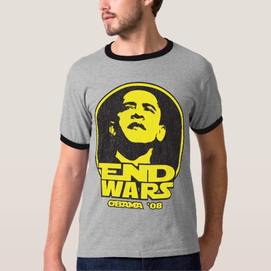 Eindoorlogen Obama T-shirt (Voorkant)