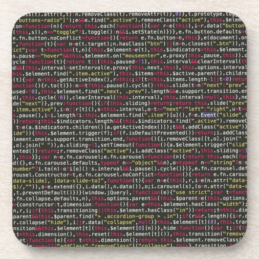 Eindpatroon van ontwikkelaar bier onderzetter (Voorkant)