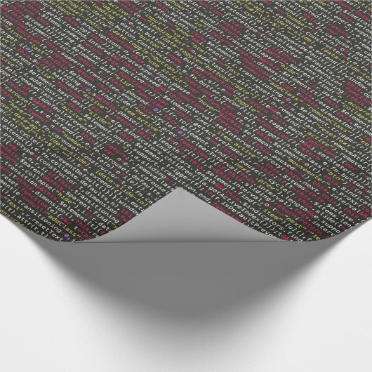 Eindpatroon van ontwikkelaar cadeaupapier (Hoek)