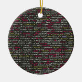 Eindpatroon van ontwikkelaar keramisch ornament (Voorkant)