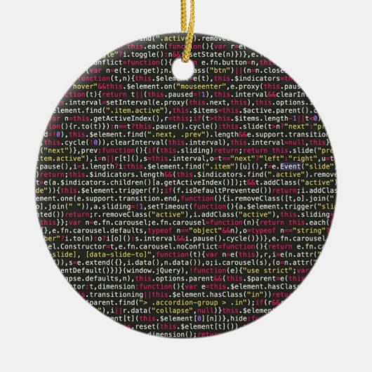 Eindpatroon van ontwikkelaar keramisch ornament (Voorkant)