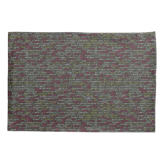 Eindpatroon van ontwikkelaar kussensloop (Achterkant)