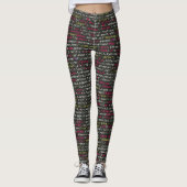 Eindpatroon van ontwikkelaar leggings (Voorkant)