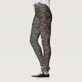 Eindpatroon van ontwikkelaar leggings (Links)