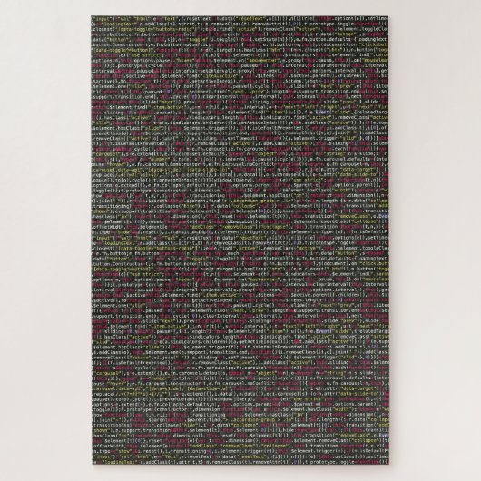 Eindpatroon van ontwikkelaar legpuzzel (Verticaal)