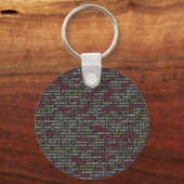 Eindpatroon van ontwikkelaar sleutelhanger (Voorkant)