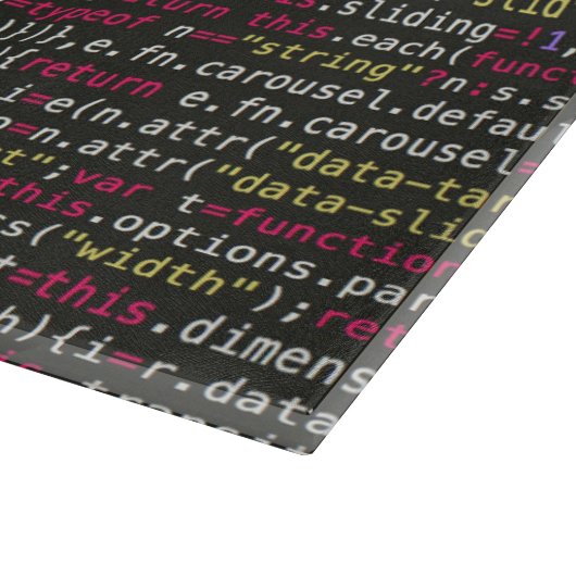 Eindpatroon van ontwikkelaar snijplank (Hoek)