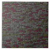 Eindpatroon van ontwikkelaar tegeltje (Voorkant)