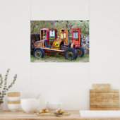 Eindpitstop van rackauto poster (Keuken)