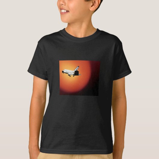 Eindprogramma Nasa Space Shuttle T-shirt (Voorkant)