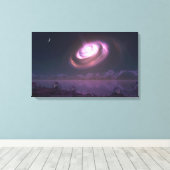 eindpunt canvas afdruk (Insitu (Houten vloer))