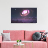 eindpunt canvas afdruk (Insitu (Woonkamer))