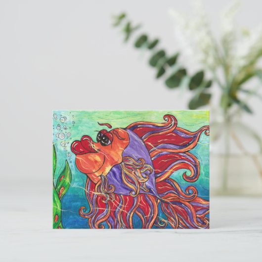 Eindpunt van het Briefkaart van de gevechten (Staand voorkant)