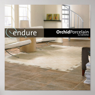 Eindreeks 15-inch x15-inch Poster