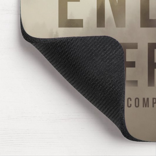 Eindreeks Mousepad Muismat (Hoek)