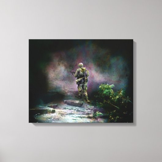 Eindreis Canvas Afdruk (Voorkant)