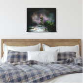 Eindreis Canvas Afdruk (Insitu (Slaapkamer))