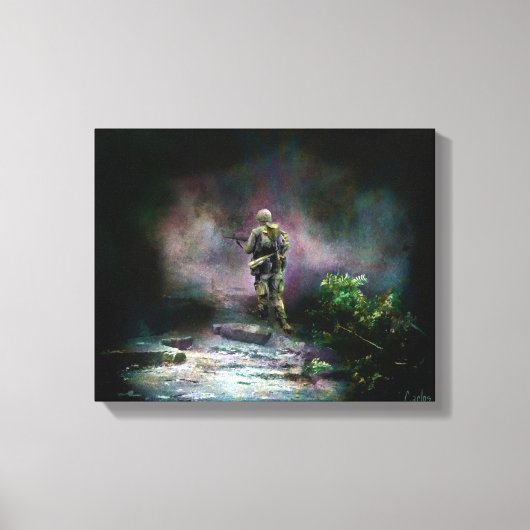 Eindreis Canvas Afdruk (Voorkant)