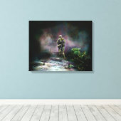 Eindreis Canvas Afdruk (Insitu (Houten vloer))