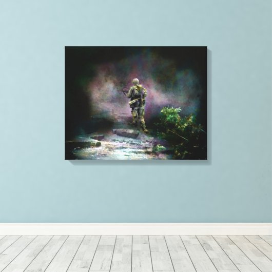 Eindreis Canvas Afdruk (Insitu (Houten vloer))