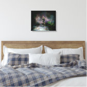 Eindreis Canvas Afdruk (Insitu (Slaapkamer))