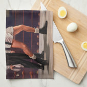 Eindronde 2 theedoek (Quarter Fold)