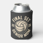 Eindset Senior Moeder 2026 Afstuderen Volleybal Blikjeskoeler (Blikje Voorkant)