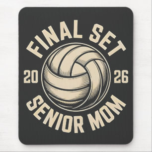 Eindset Senior Moeder 2026 Afstuderen Volleybal Muismat