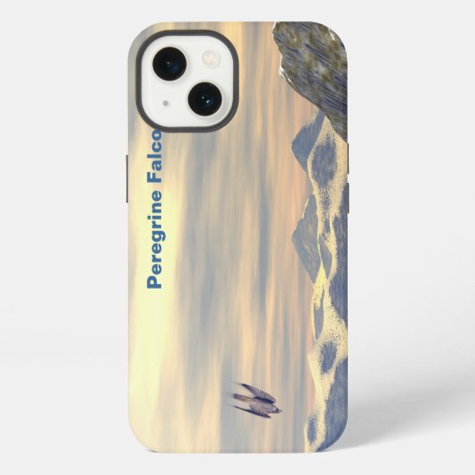 Eindsnelheid Slechtvalk iPhone Hoesje (Achterkant)