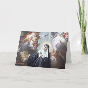 Eindstemmen gebruiken om een non-card te worden feestdagen kaart