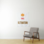 Eindtekst ultimatum wandkleed (In situ)