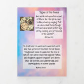 Eindtijd Evangelie Tractaat Drieluik Kaart (Cover)