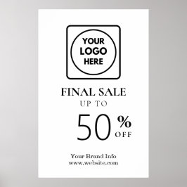 Eindverkoop | Zakelijke Evenementen Logo Winkel Ko Poster