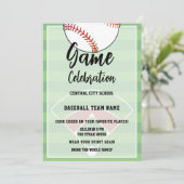 Eindwedstrijd Honkbal Kids Schoolfeest Kaart (Staand voorkant)