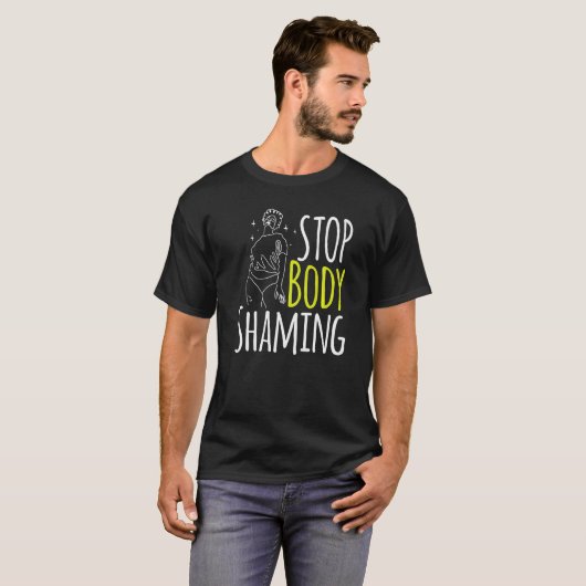 Eindweergave van body Shaming Mocking End T-shirt (Voorkant volledig)