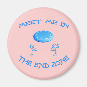 Eindzone Frisbee Magneet