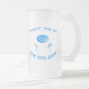 Eindzone Frisbee Matglas Bierpul