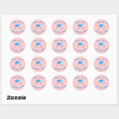 Eindzone Frisbee Ronde Sticker (Vel)