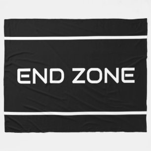 EINDZONE Strakke Witte Tekst Strepen Op Krachtig Z Fleece Deken