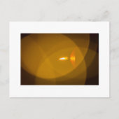 Eine brennende Kerze Briefkaart (Voorkant)
