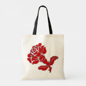Eine Tasche voller ROSEN - Tragetaschen Tote Bag (Achterkant)