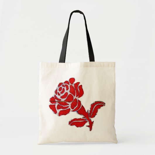 Eine Tasche voller ROSEN - Tragetaschen Tote Bag (Voorkant)