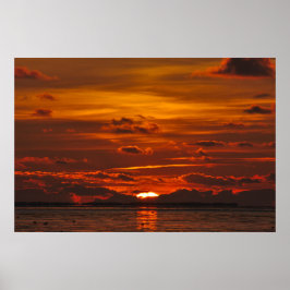 Einfach Meer an der Wand! Poster