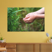 Einfach zum Träumen und Entspannen.. Canvas Afdruk (Insitu (Woonkamer))