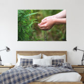 Einfach zum Träumen und Entspannen.. Canvas Afdruk (Insitu (Slaapkamer))