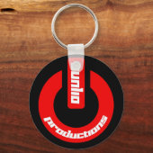 Einfacher Button-Schlüsselanhänger Sleutelhanger (Voorkant)