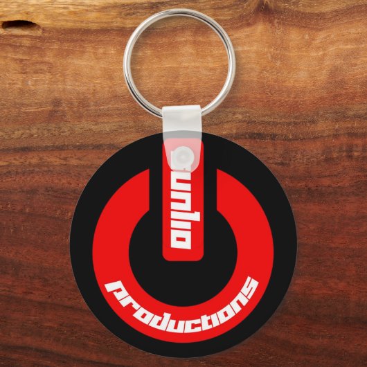 Einfacher Button-Schlüsselanhänger Sleutelhanger (Voorkant)